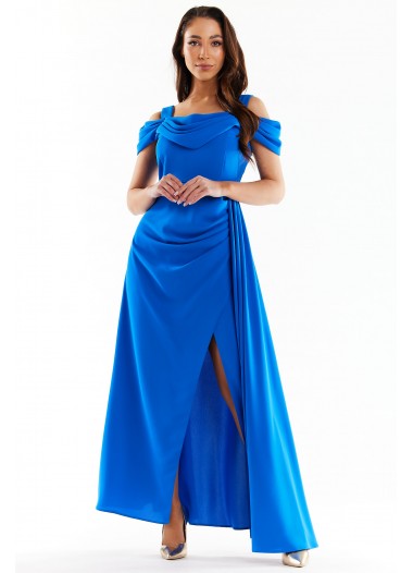 Sukienka "DARIA" // Niebieski // rozm. 38-52
